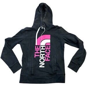 The North Face Womens S Hoodie TNF Sweatshirt Breast Cancer Awareness Logo